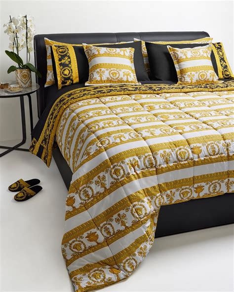 versace bed quilt